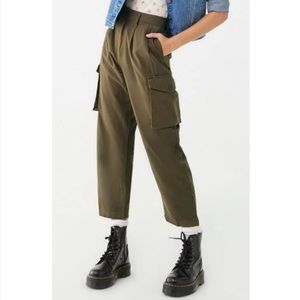 Forever 21 Olive Green Cargo Pants